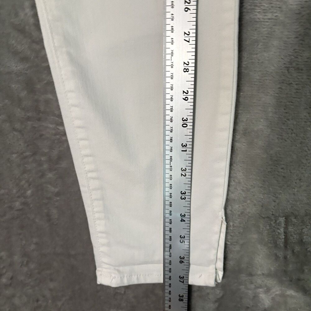 Democracy Ab Technology Women’s White Skinny Ankle Jeans Size 8 Stretch Denim - Picture 5 of 8